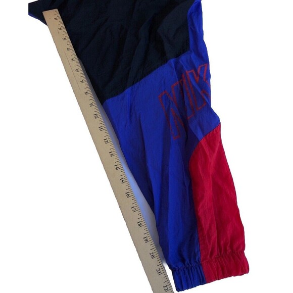 Vintage Nike Track Jacket Adult XL Mens Retro 90s Blue Windbreaker - Picture 11 of 11